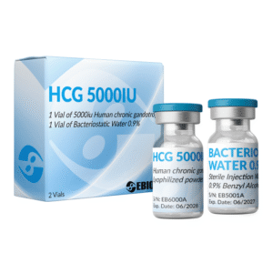 HCG 5000iu/Vial + Bacteriostatic Water 2ml