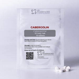 CABERGOLIN 0.5mg- 10 Tablets UP